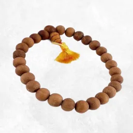 Bracelet tibétain mala BOIS DE SANTAL - Bracelets tibétains bouddhistes