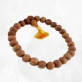 Bracelet tibétain mala BOIS DE SANTAL - Bracelets tibétains bouddhistes