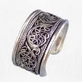 Anneau tibétain filigrane T 55/62 - Bijoux tibetains bouddhistes