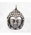 Tête de Bouddha pendentif métal Bijoux tibetains bouddhistes ref 31.1