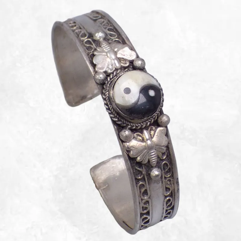 Bracelet tibétain Ying Yang - Bijoux tibetains bouddhistes