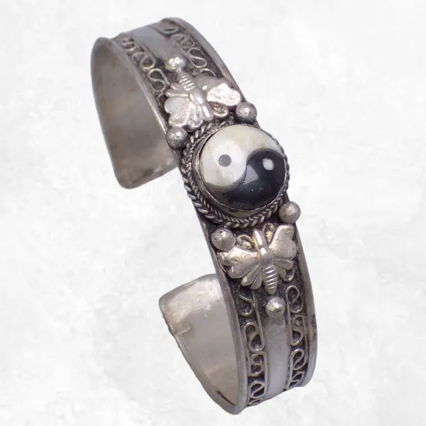 Bracelet tibétain Ying Yang - Bijoux tibetains bouddhistes