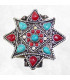 Pendentif tibétain GHAU POISON ETOILE