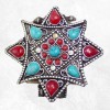 Pendentif tibétain GHAU POISON ETOILE