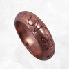 Anneau tibétain en cuivre Mantra T 59 Bagues tibétaines bouddhistes REF 29.1