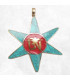 Pendentif tibétain avec symbole bouddhiste Om