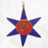 Pendentif tibétain symbole bouddhiste Om