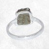 Bague argent Modavite brute taille 54 (5) 