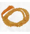 Mala tibétain en Citrine naturelle - Mala tibétain 108 perles