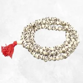 Mala tibetain tibétain 108 perles tête de mort - Mala tibétain 108 perles