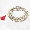 Mala tibétain tête de mort – 108 perles sculptées artisanales