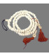 Mala tibétain 108 perles en os de buffle avec compteurs