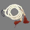 Mala tibétain 108 perles en os de buffle avec compteurs - Mala tibétain 108 perles