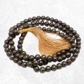 Collier mala tibetain 108 perles de Pyrite dorée Mala tibétain 108 perles MADP16