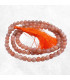 Mala en pierres naturelles du soleil, 108 perles de 8 mm.