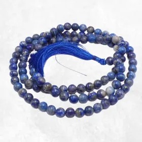Mala tibétain Authentique Lapis Lazuli grade B+ - Mala tibétain 108 perles