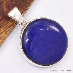 Pendentif rond en Lapis Lazuli