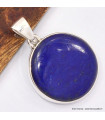 Pendentif rond en Lapis Lazuli 