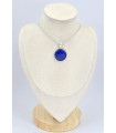 Pendentif rond en Lapis Lazuli 