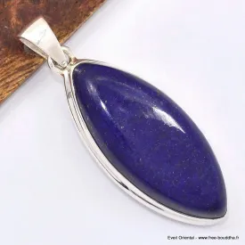Pendentif marquise en Lapis Lazuli - Pendentifs pierres naturelles