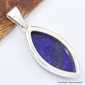 Pendentif marquise en Lapis Lazuli Pendentifs pierres naturelles SK2.5