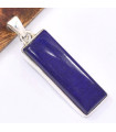 Pendentif long Authentique Lapis lazuli  