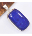 Pendentif long Authentique Lapis lazuli 