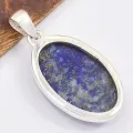 Pendentif en Lapis Lazuli oval - Pendentifs pierres naturelles