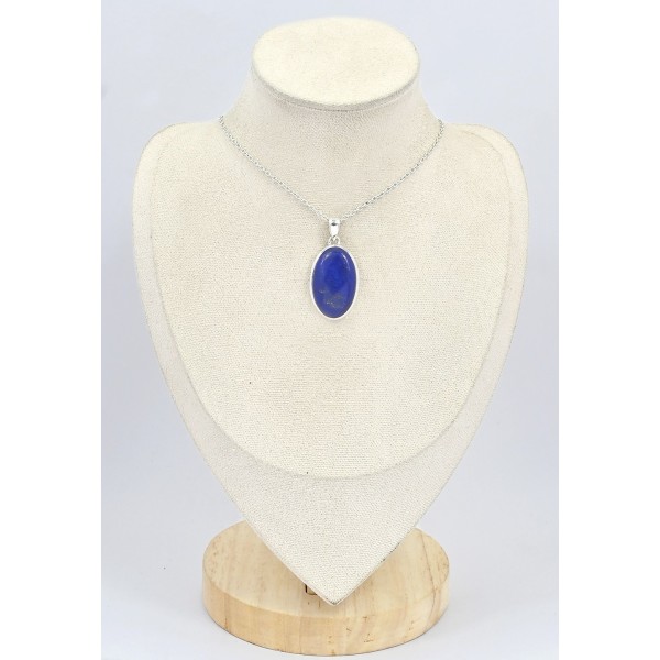 Pendentif en Lapis Lazuli oval 