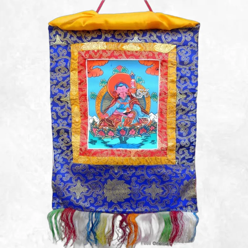 Thangka tibétain Guru Rinpoché – art sacré du Népal - Thangkas tibétains