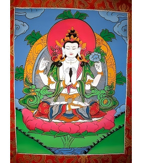 Thangka de Chenrezi : bienfaits et signification