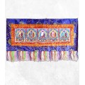 Thangka Pancha Bouddha – Art bouddhiste tibétain fabriqué au Népal