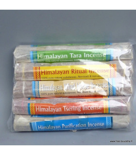 5 encens tibétains de purification