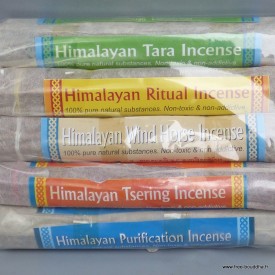 Encens tibétains pour purification et méditation - Lot de 5