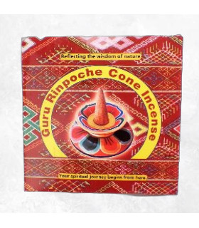 Encens bhoutanais 30 cônes Guru Rinpoche