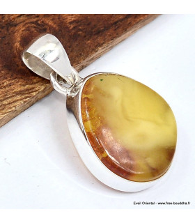 Pendentif Authentique ambre naturel 