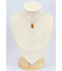 Bijou pendentif argent Ambre naturel
