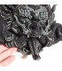 Statue Masque Mahakala, un Gardien Mystique aux Pouvoirs Protecteurs
