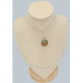 Pendentif Jaspe American Picture moderne - Pendentifs pierres naturelles