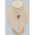 Pendentif Jaspe American Picture goutte - Pendentifs pierres naturelles
