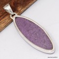 Pendentif Stichtite véritable de Tasmanie Argent 925 certifié