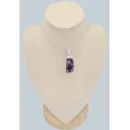 Pendentif argent pierre naturelle Auralite 23 - Pendentifs pierres naturelles