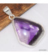 Authentique Pendentif argent pierre Auralite 23