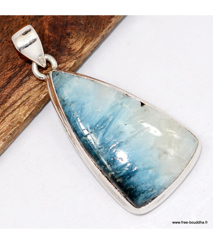 Pendentif Nakaurite Glacierite argent 925