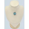 Pendentif Glacierite Nakaurite rond - Pendentifs pierres naturelles