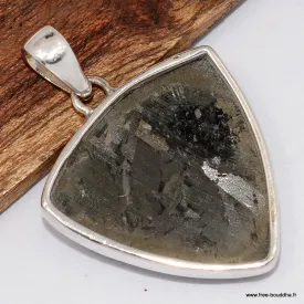 Pendentif Nuumite véritable triangulaire - Pendentifs pierres naturelles