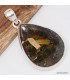 Pendentif goutte Authentique Nuumite