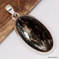 Pendentif pierre Nuumite bleutée (rare) - Pendentifs pierres naturelles