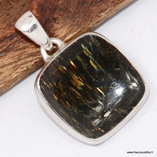 Pendentif Nuumite forme carrée