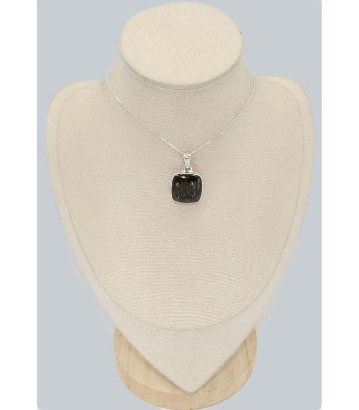Pendentif Nuumite forme carrée